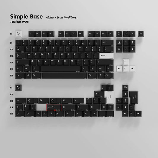 PBTfans WOB keycaps