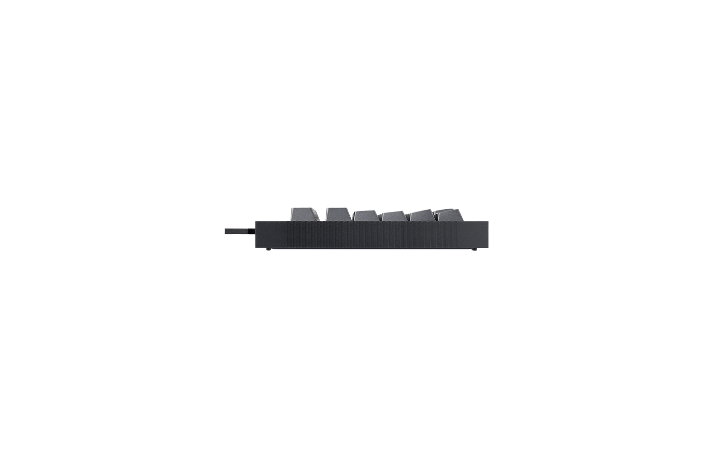 slate75 Black Aluminium with Black Keycaps